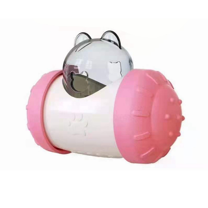 1pc Rubber Pet Dog Toy Interactive Dog Food Dispenser Ball