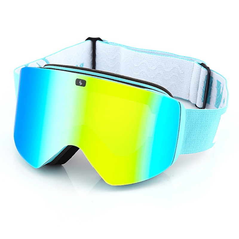 Unisex Double Lens UV Anti-fog Spherical Ski Snowboard Skiing Glasses Goggles 